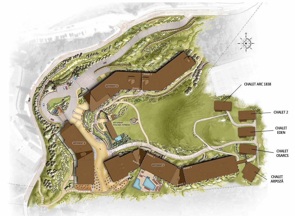 Plan chalets Mille 8