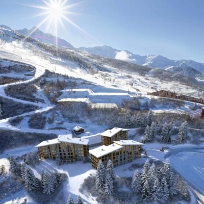 Domaine skiable Les Arcs - residence premium Les Cristaux - location appartement les arcs