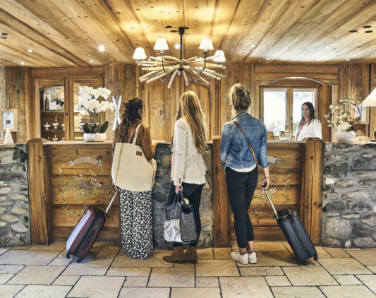 Réception Les Chalets du Gypse - location Saint Martin de Belleville