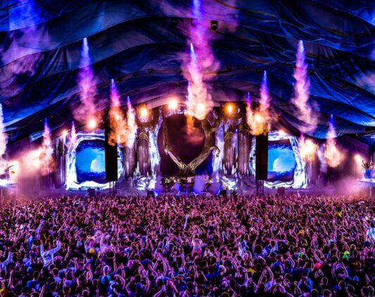 Photo de la scène du Tomorrowland Winter