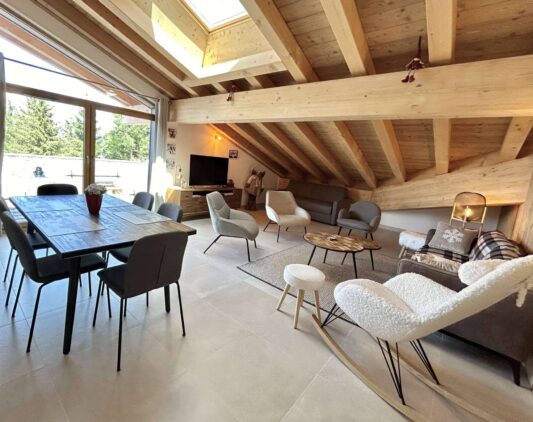 Les Alpages - sejour - Combloux